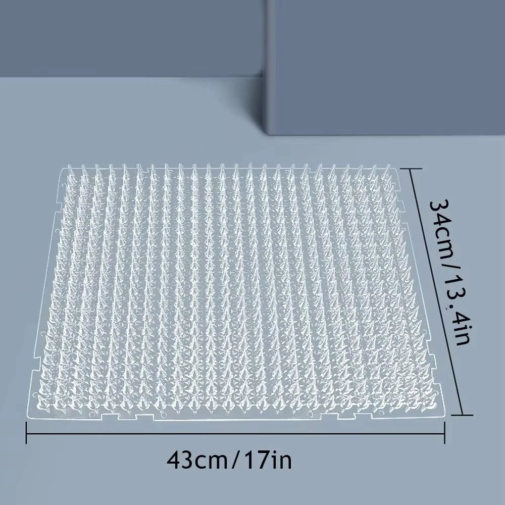 Cat Deterrent Mat with Safety Spikes – Garden & Plant Protection