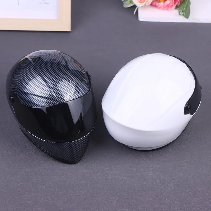 Cat Safety Helmet - Mini Motorcycle Style Pet Photo Prop & Protective Headwear