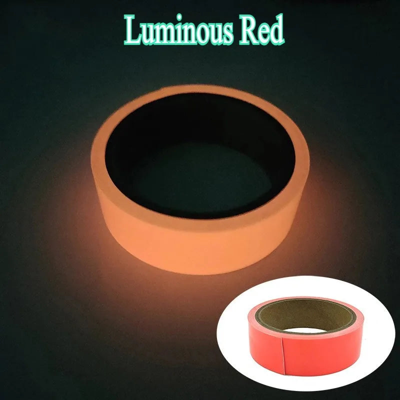 Glow-in-the-Dark Safety Tape for Cats - Luminous Anti-Slip Stair Markers & Home Warning Strips