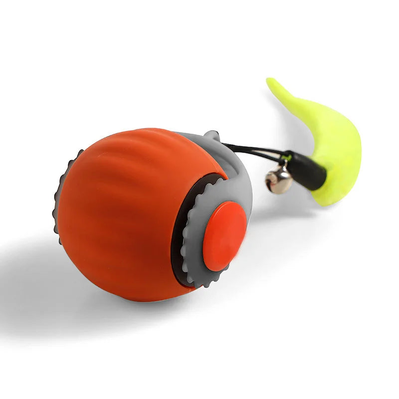 Interactive Smart Cat Ball - Self-Rolling Electronic Toy with Motion Sensors & Bite-Resistant Design