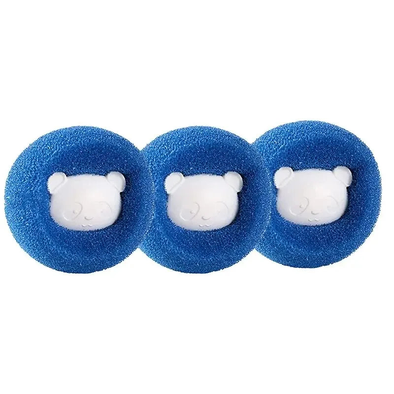 Pet Hair Remover Laundry Balls - Reusable Fur Catcher for Washing Machines (1-5 Pack)