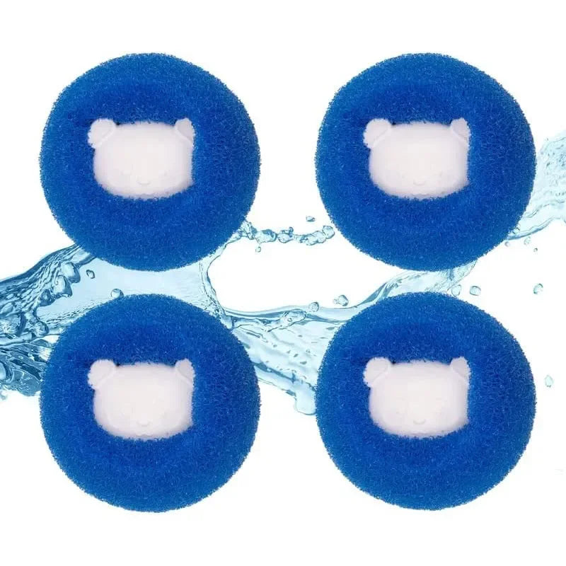 Pet Hair Remover Laundry Balls - Reusable Fur Catcher for Washing Machines (1-5 Pack)