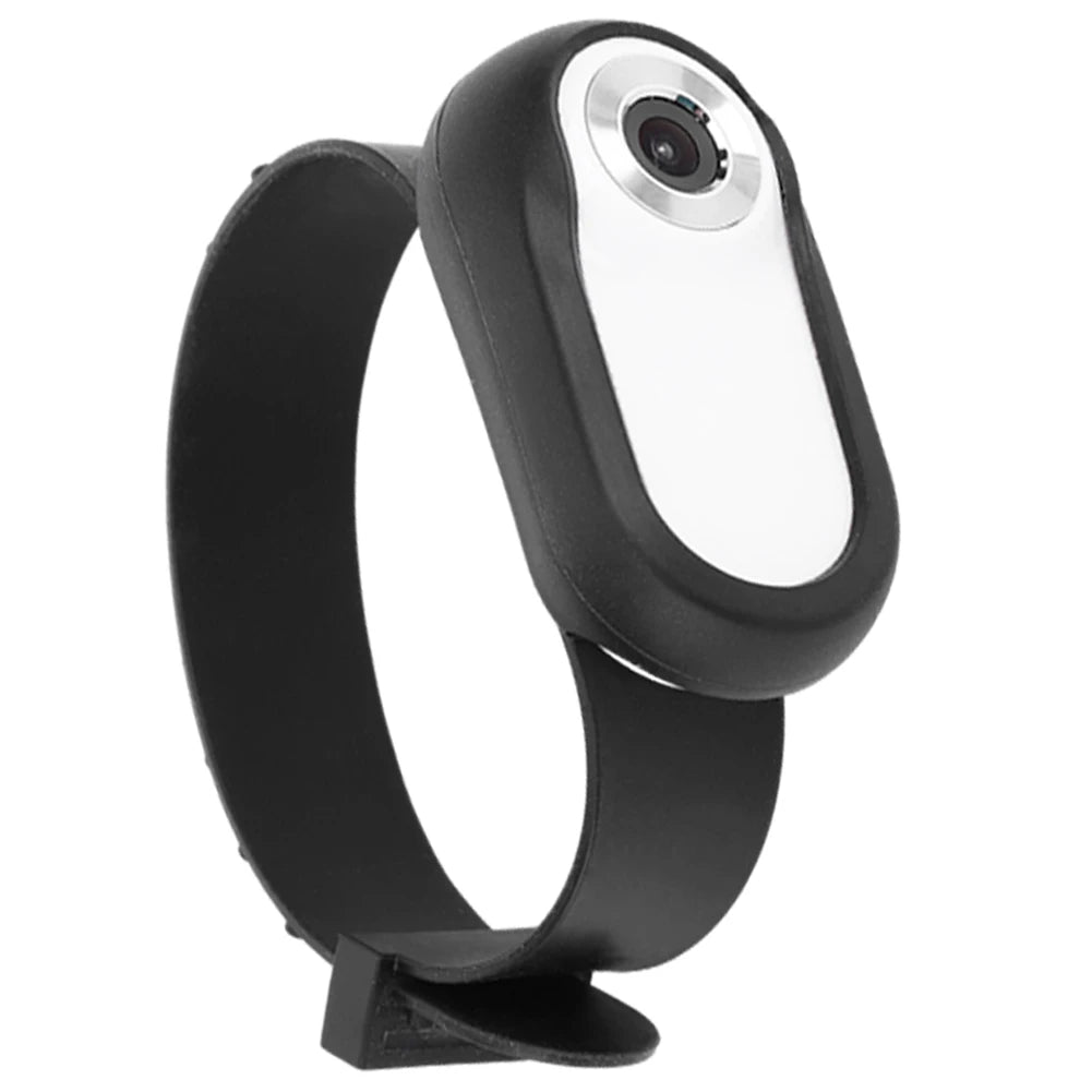 Pet Collar Camera - HD 1080P Wireless Action Camera with Silicone Collar & LCD Screen