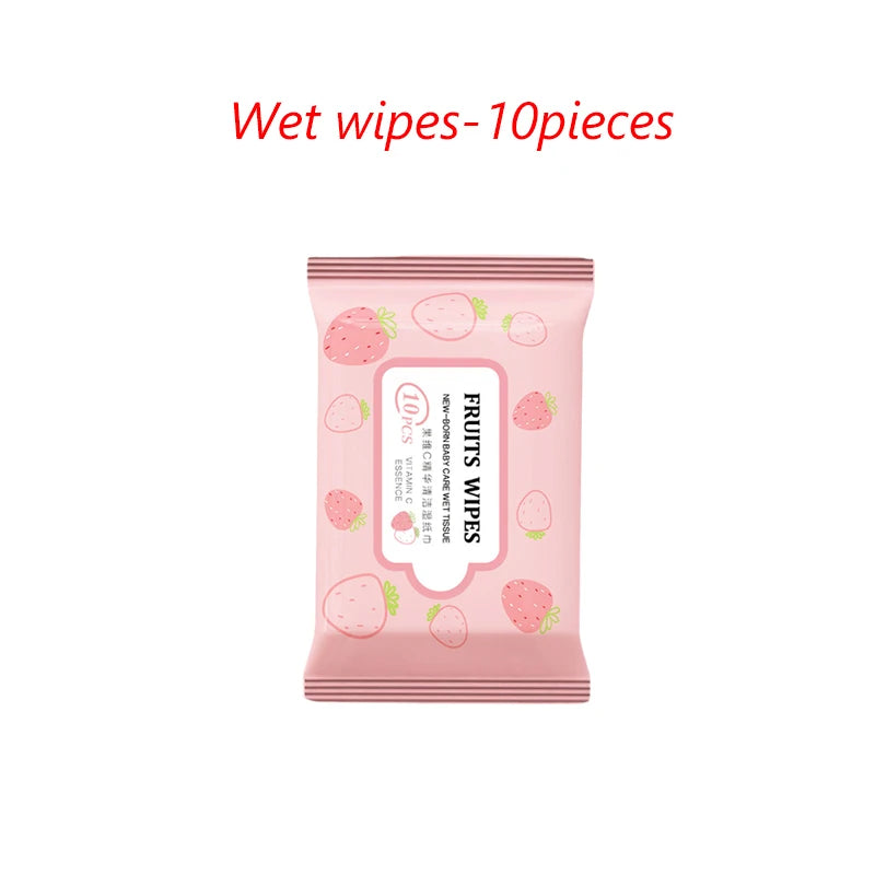 Double-Sided Cat Hair Removal Brush with Cleaning Wipes