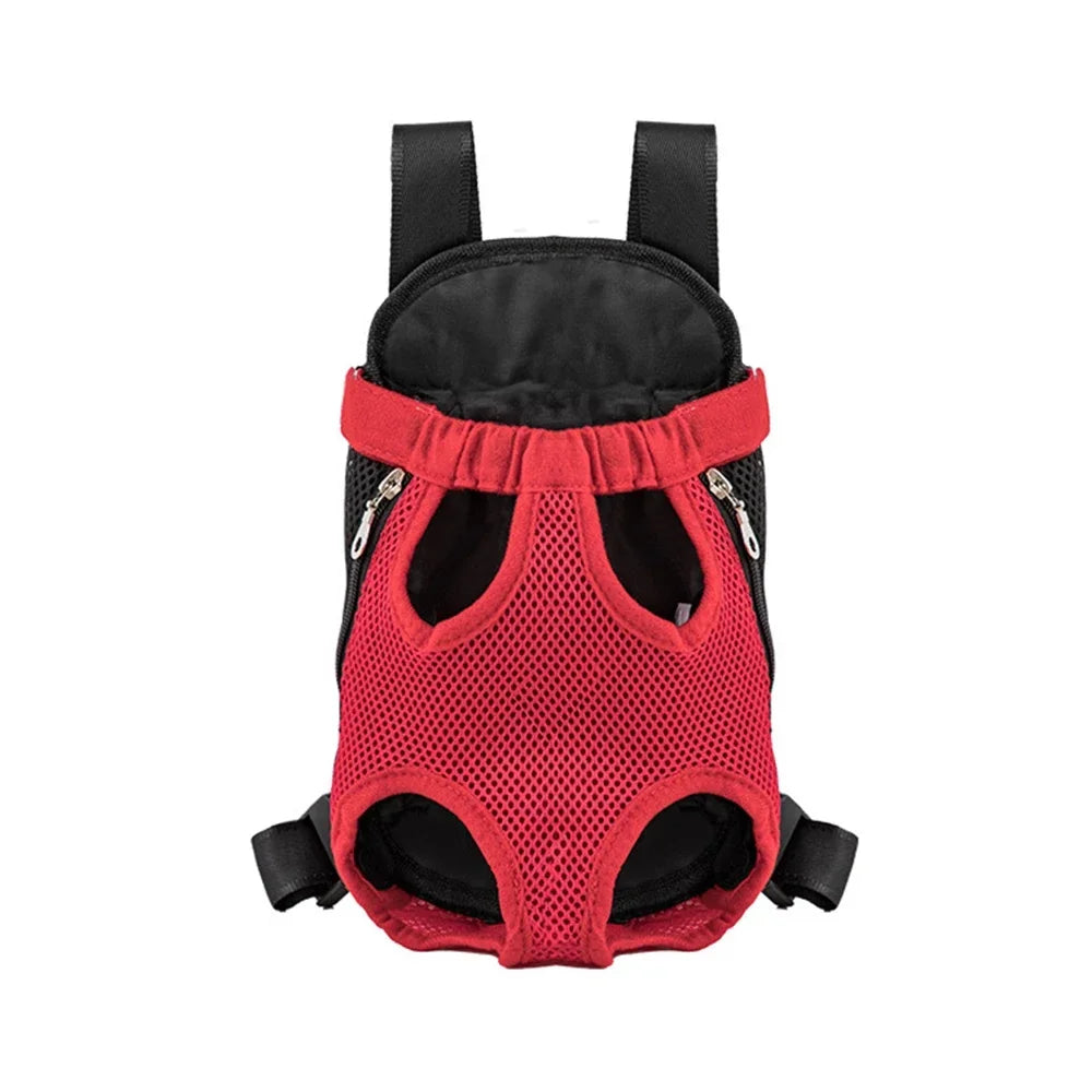 Cat Carrier Backpack - Breathable Front & Back Pet Rucksack for Outdoor Travel and Adventures