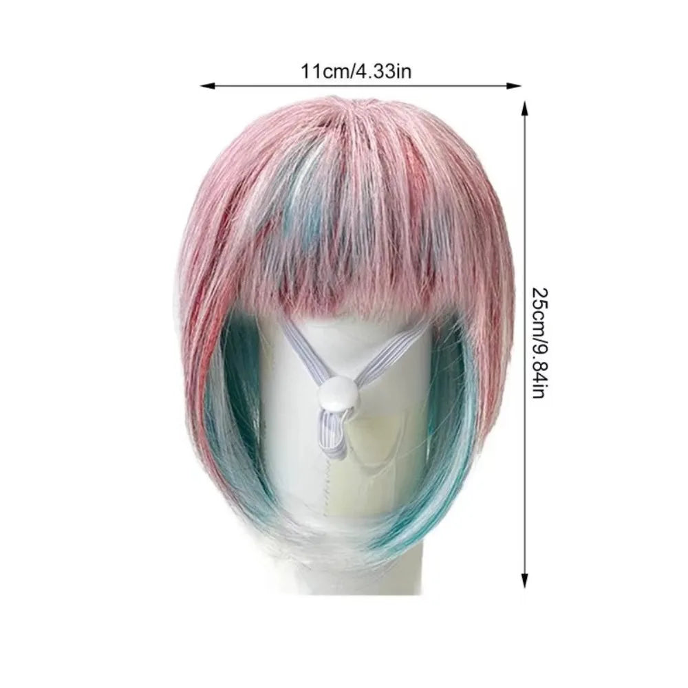 Fantasy Long Hair Wig Cosplay Accessory for Cats