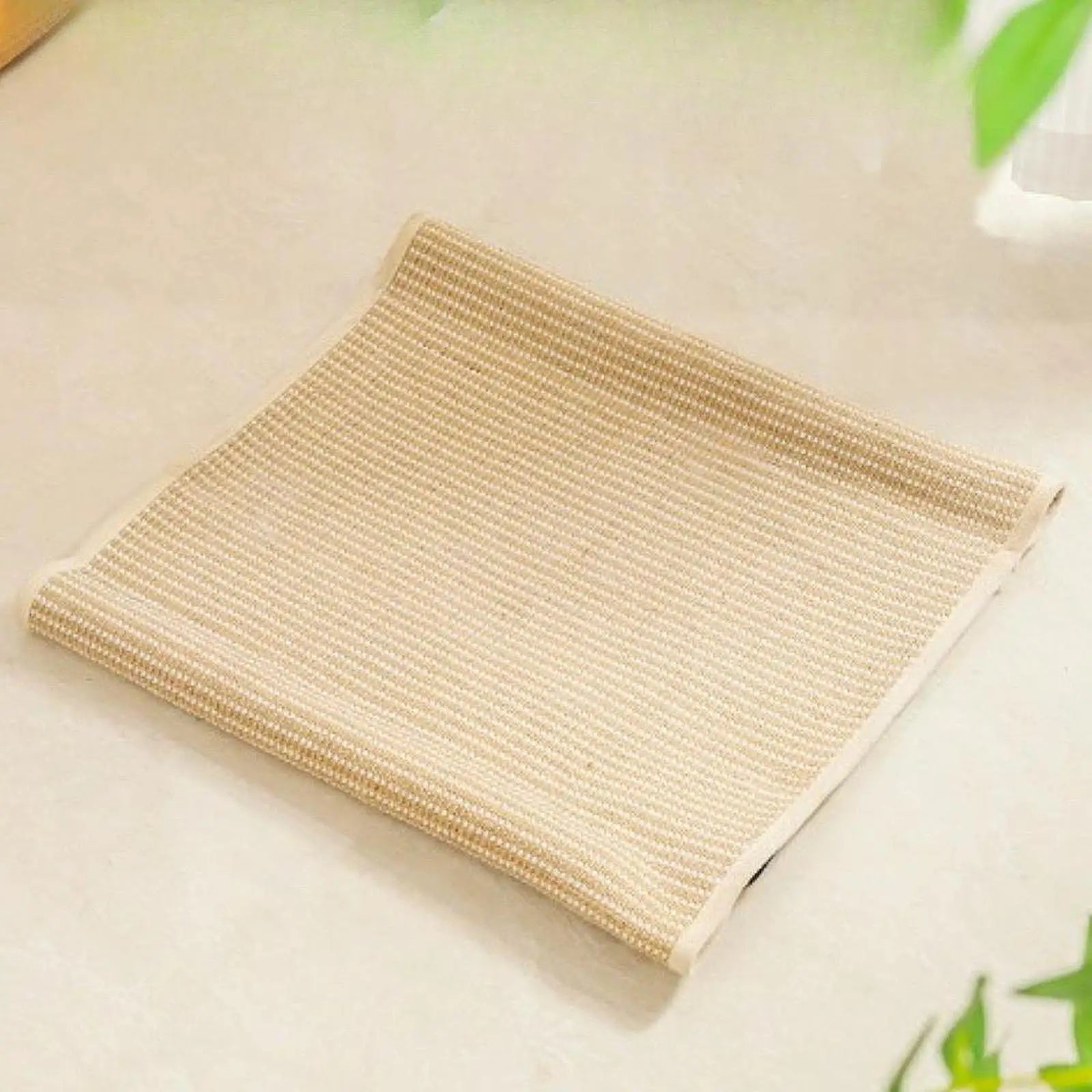 Cat Bed Replacement Cover - Washable Linen Mat for Elevated Pet Cot & Hammock Beds