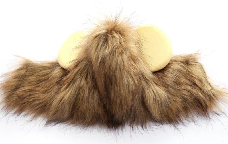 Lion Mane Cat Costume - Adorable Fancy Dress Wig