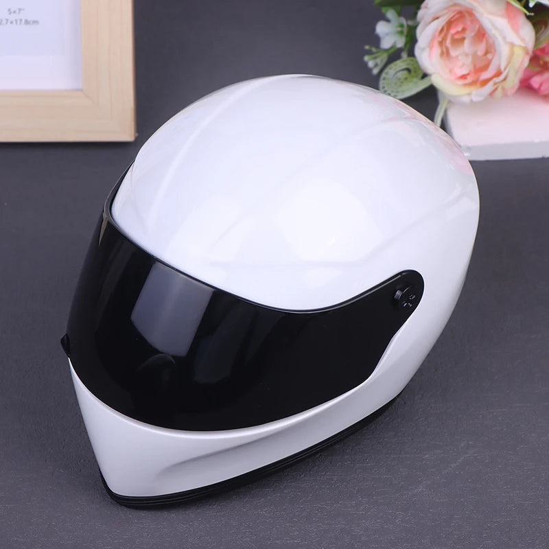 Cat Safety Helmet - Mini Motorcycle Style Pet Photo Prop & Protective Headwear