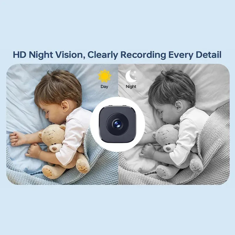 Xiaomi Mini Pet Camera - 1080P HD Wireless Cat Monitor with Night Vision for Home Security