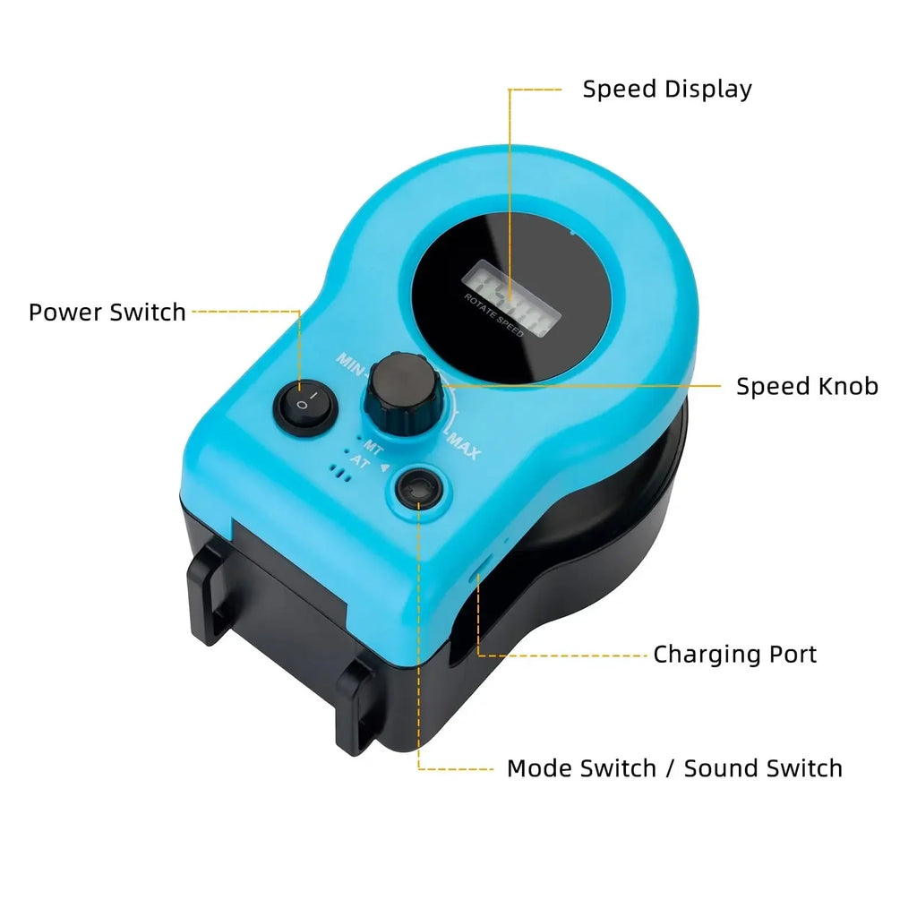 Interactive Cat Exercise Wheel with Adjustable Speed - Indoor Cat Hunting Toy