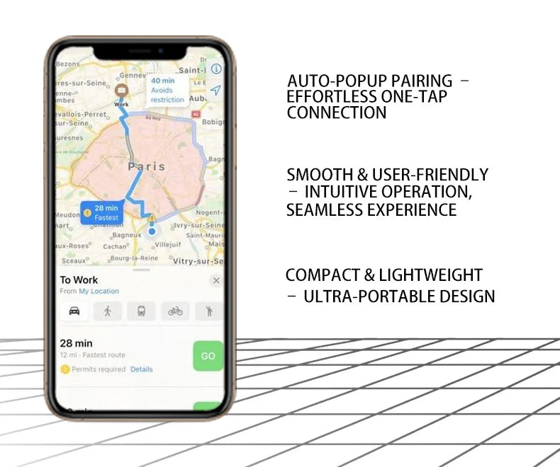 Mini GPS Pet Tracker for Cats - Real-Time Location Finder with Android & Google Compatibility