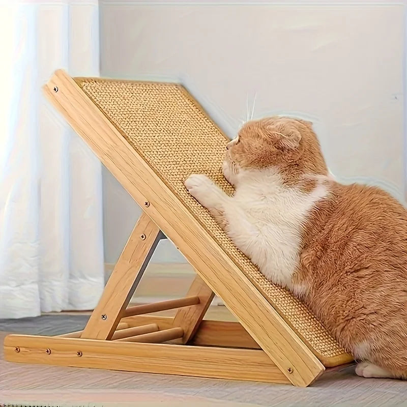 Natural Sisal Cat Scratching Board - Protects Furniture & Promotes Healthy Claws
