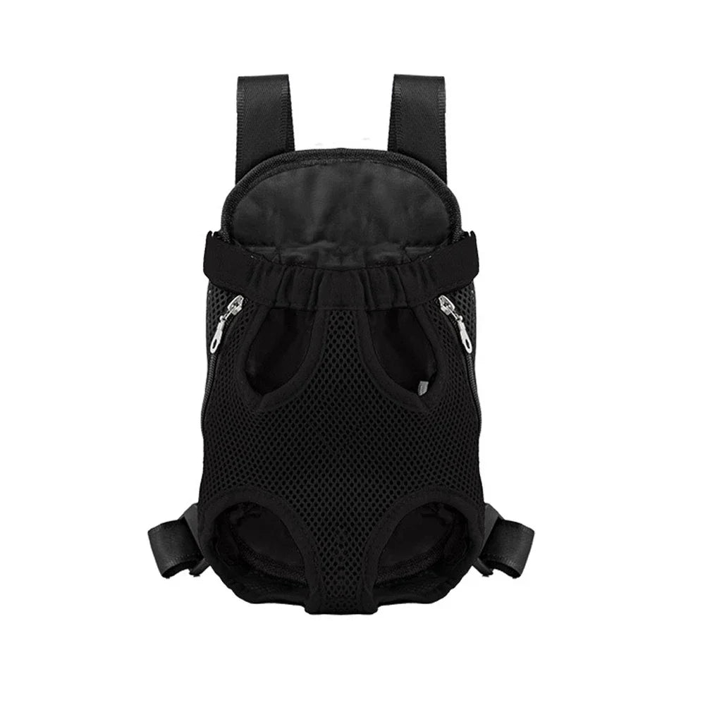 Cat Carrier Backpack - Breathable Front & Back Pet Rucksack for Outdoor Travel and Adventures