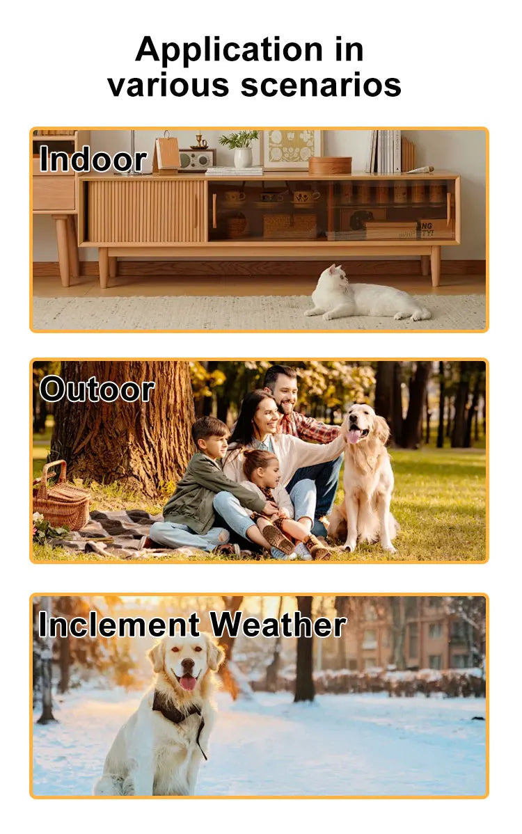 HD Pet Collar Camera - 1080P Wearable Video Recorder for Cats & Dogs with 170° Wide Angle Lens