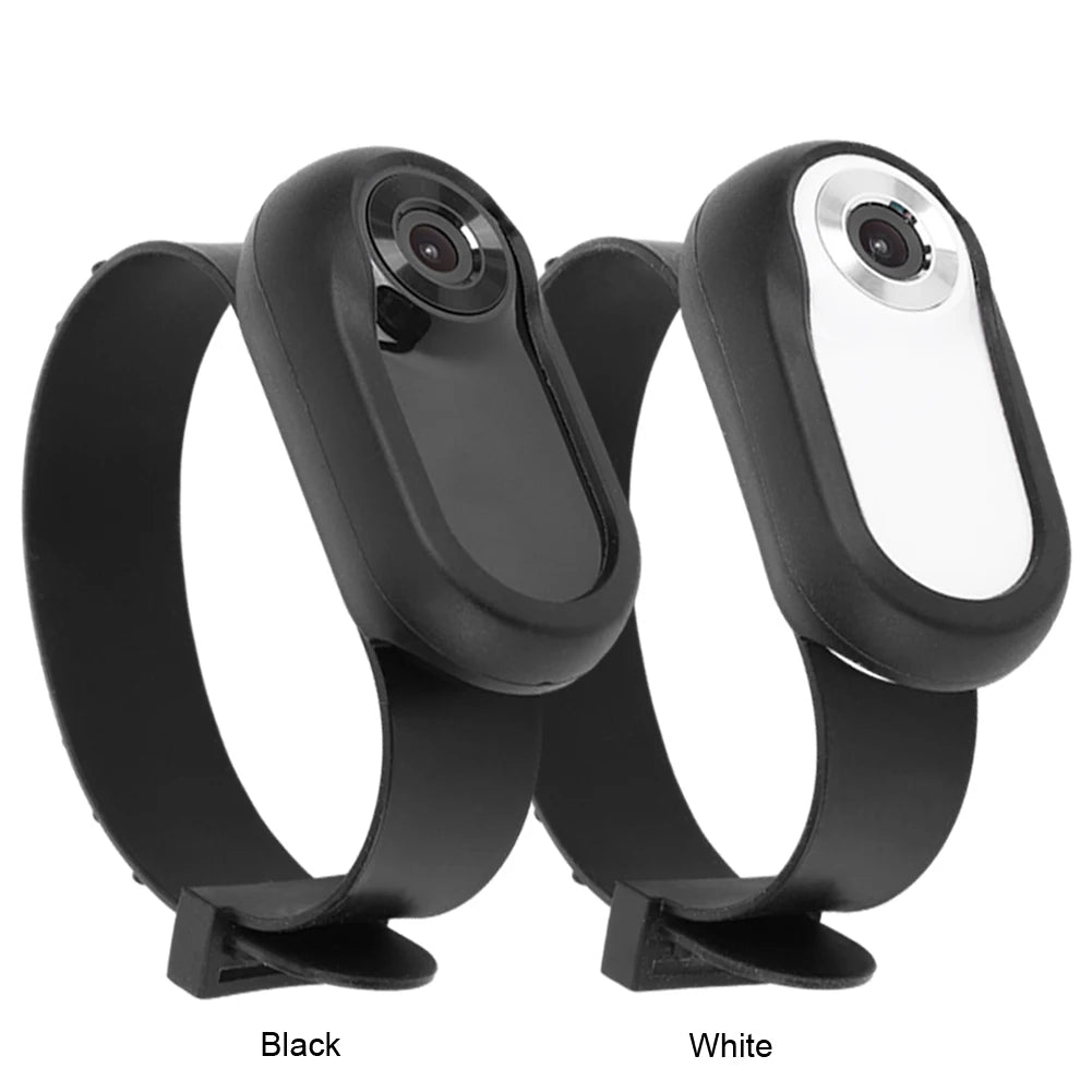 Pet Collar Camera - HD 1080P Wireless Action Camera with Silicone Collar & LCD Screen