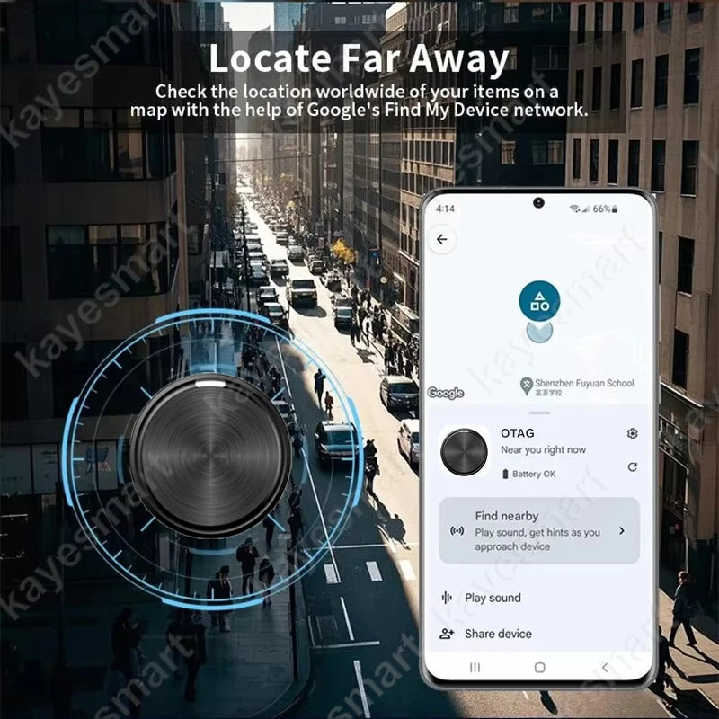 Cat Tracking Tag for Android – Bluetooth Pet Locator with Google Find My Device