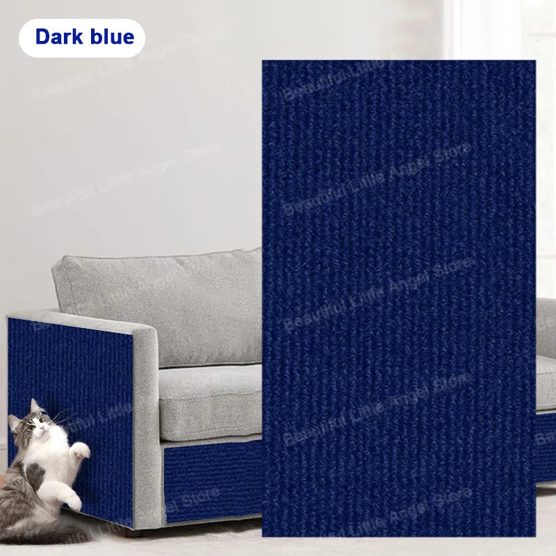 Self-Adhesive Cat Scratch Protection Mat - Furniture Guard for Sofas & Carpets | Trimmable Roll