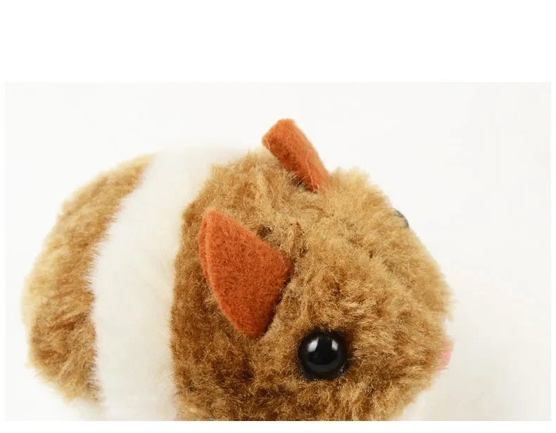 Interactive Plush Mouse Cat Toy - Self-Moving Battery-Free Design