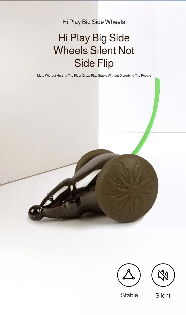 Natural Catnip Mouse Toy - Interactive Play & Entertainment for Cats