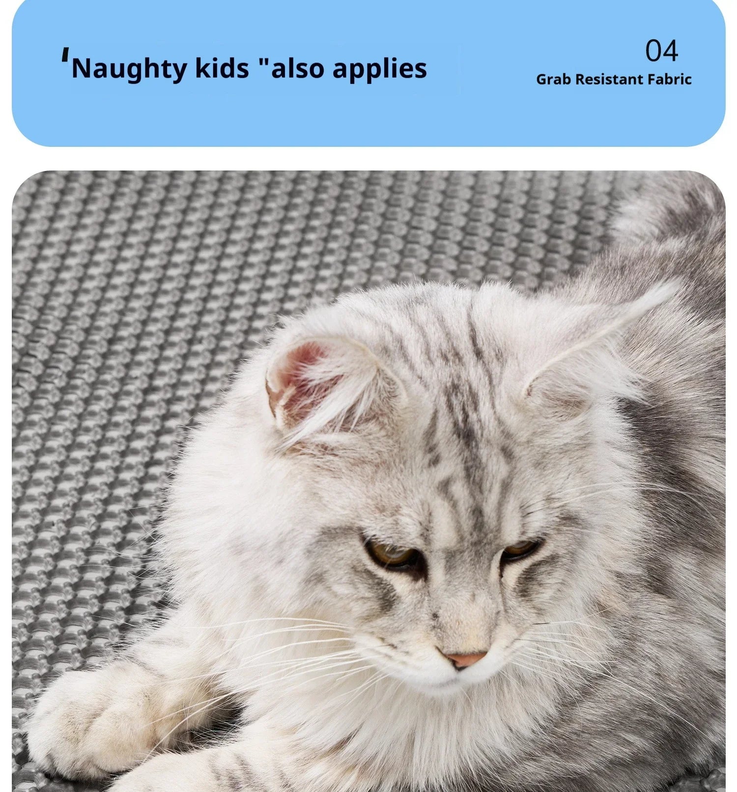 Double Layer Waterproof Cat Litter Mat 60x90cm - Anti-Slip Honeycomb Design with Easy Clean Technology