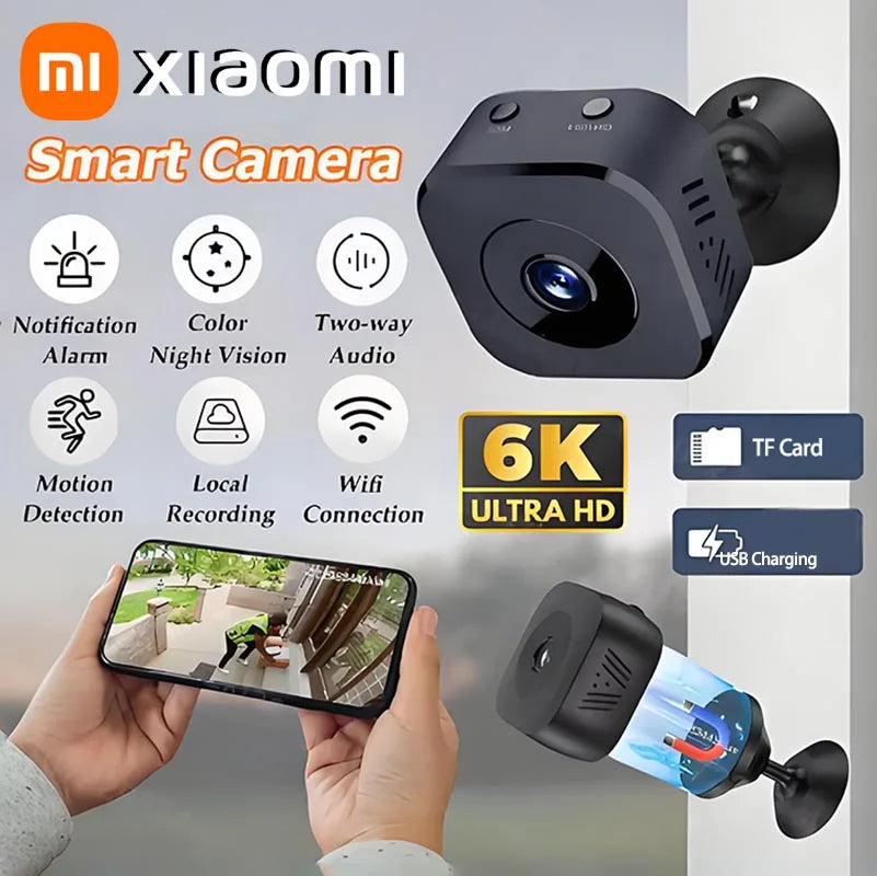 Xiaomi Mini Pet Camera - 1080P HD Wireless Cat Monitor with Night Vision for Home Security
