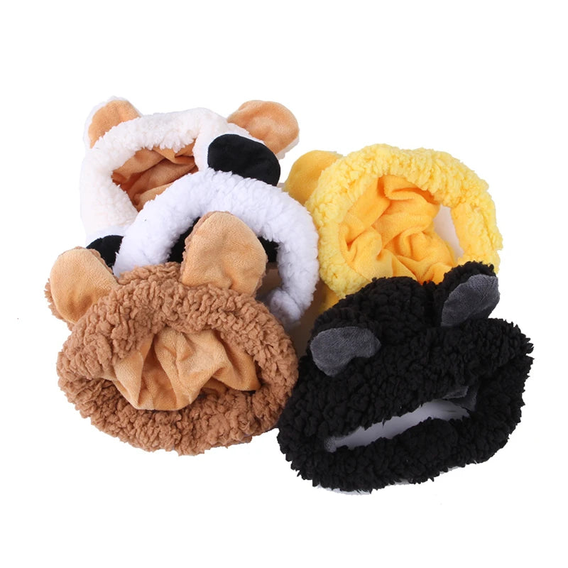 Adorable Bear-Shaped Winter Hat for Cats – Cosy Costume Accessory