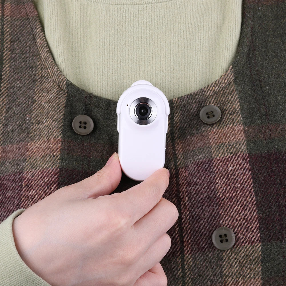 Pet Collar Camera - HD 1080P Wireless Action Camera with Silicone Collar & LCD Screen