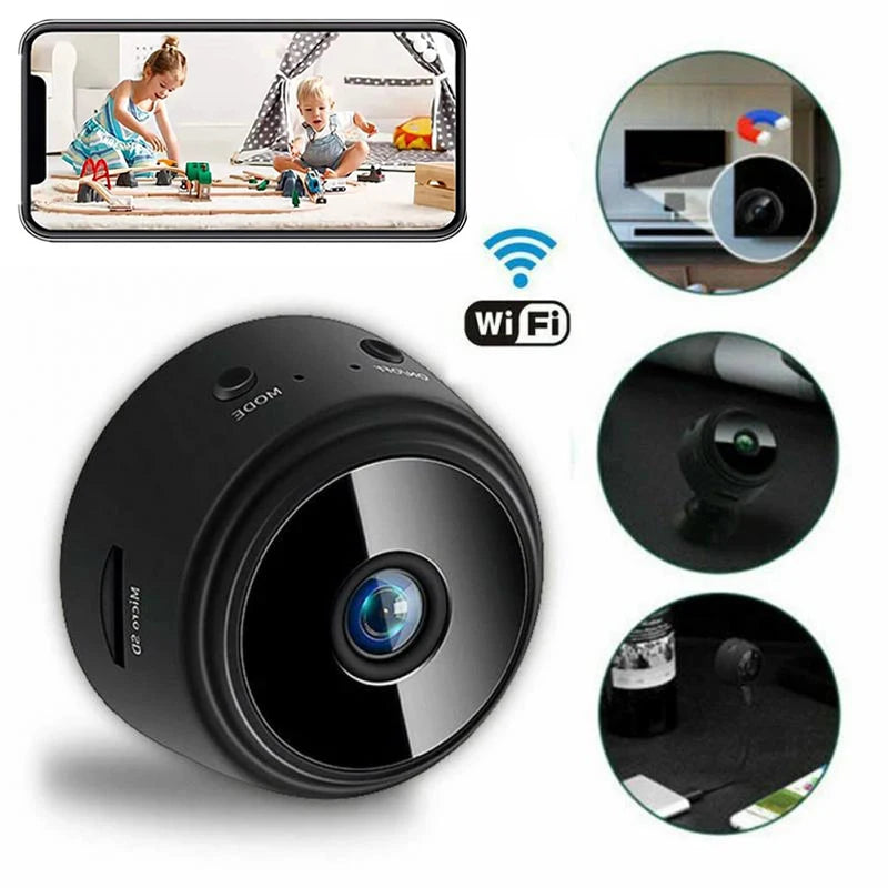 Smart Cat Monitoring Camera - 1080P HD WiFi Pet Cam with Motion Detection & Two-Way Audio