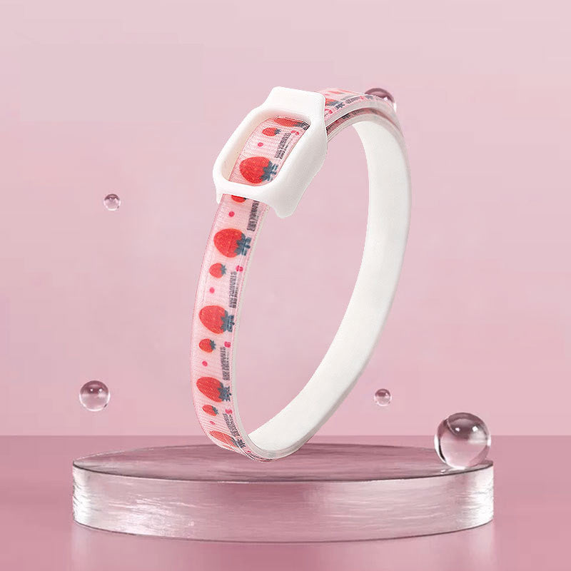 Cute Pattern Flea & Tick Prevention Collar - Natural Protection with Adorable Designs
