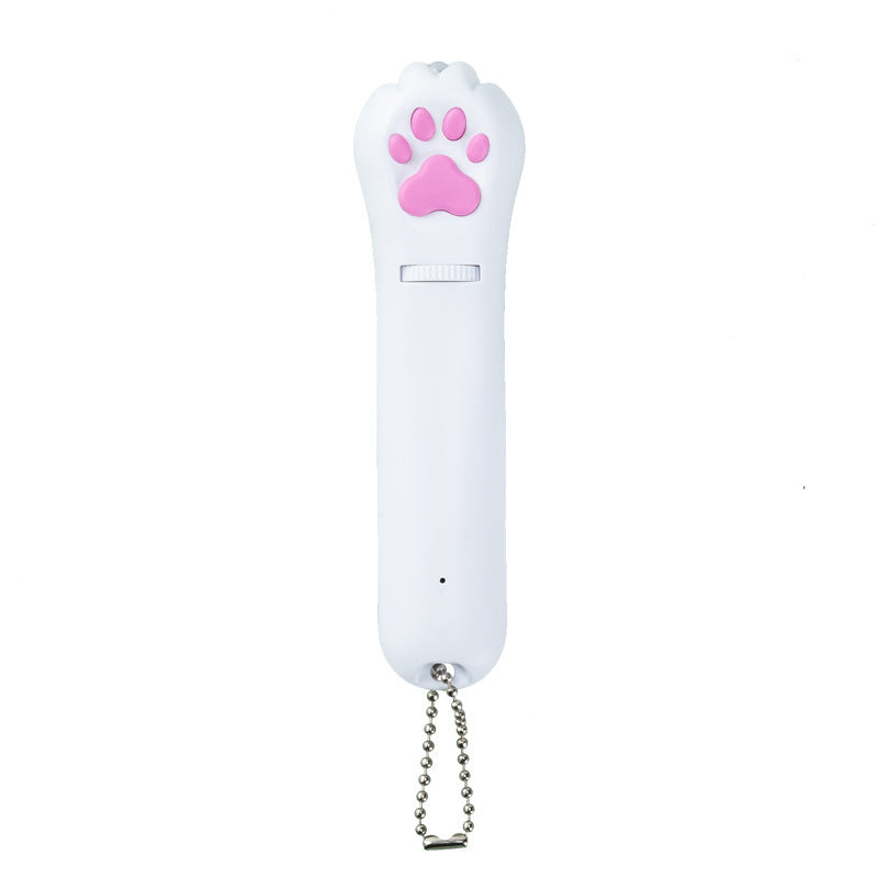 Premium Interactive Laser Pointer - Multi-Pattern Cat Exercise Toy with Paw Print Design