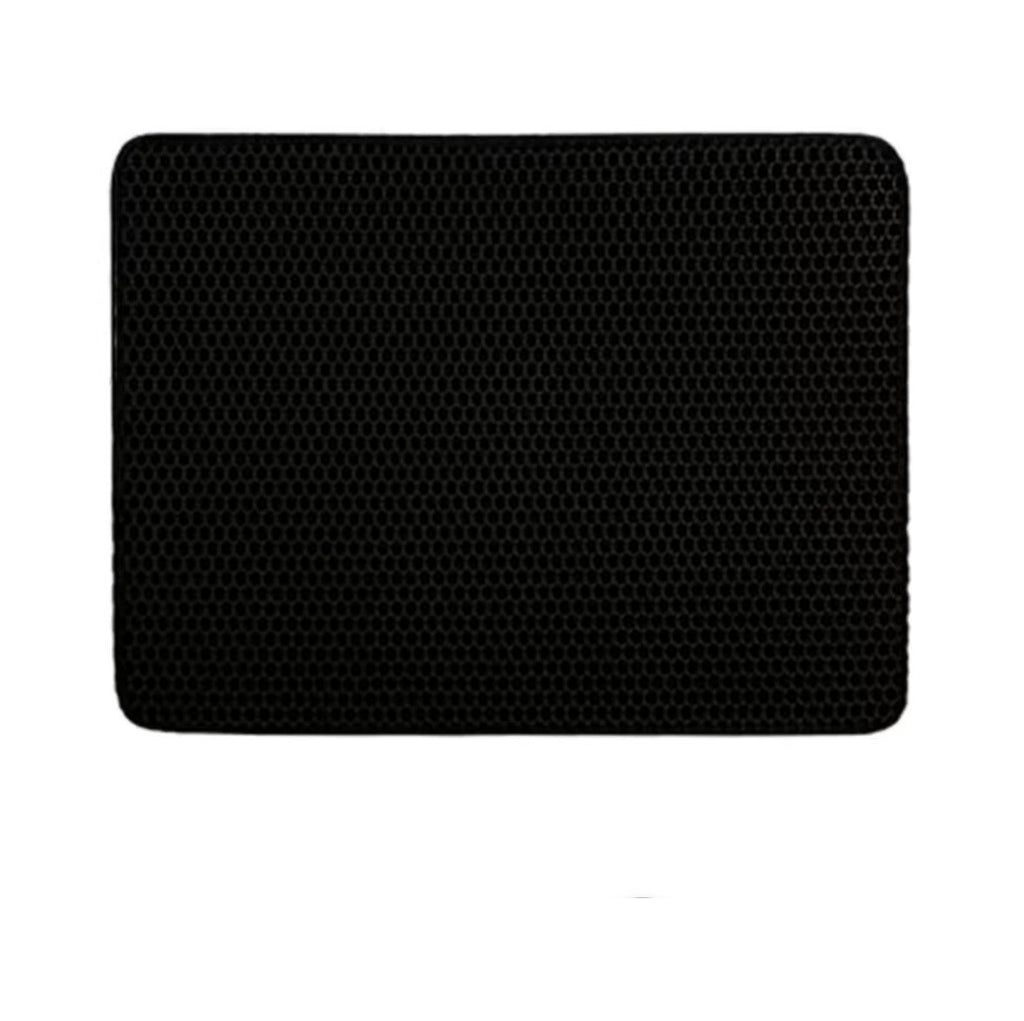 Double Layer Cat Litter Mat - Waterproof Honeycomb Design with Scatter Control and Easy Clean