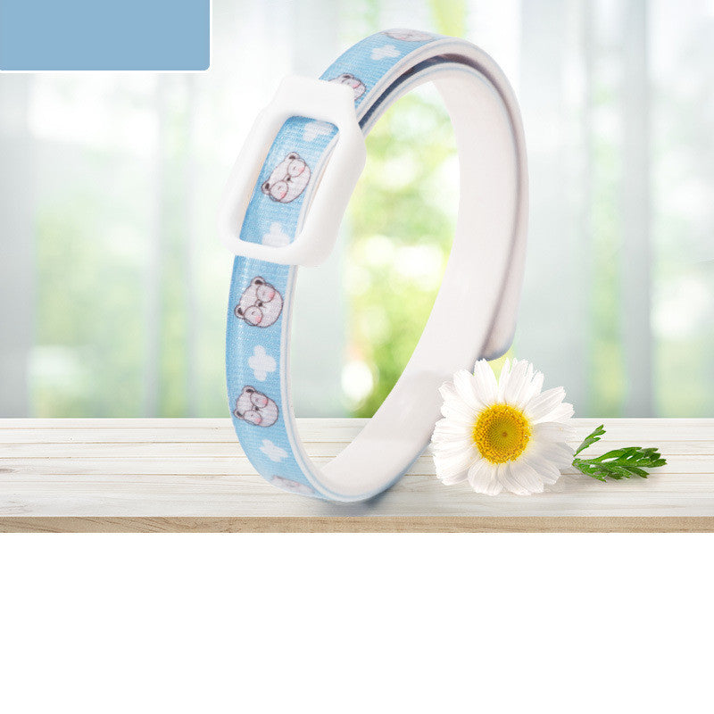Cute Pattern Flea & Tick Prevention Collar - Natural Protection with Adorable Designs