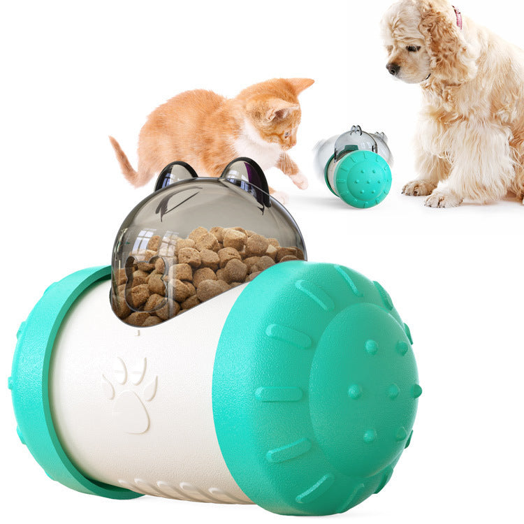 Interactive Pet Treat Dispenser Ball - Slow Feeding Puzzle Toy for Cats & Dogs