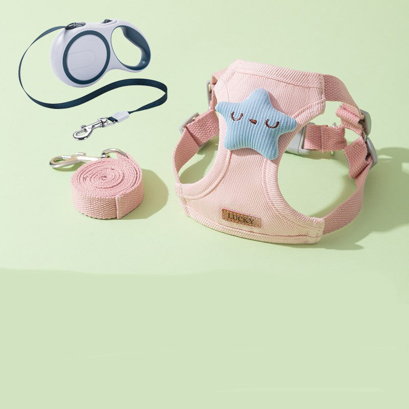 Anti-Escape Cat Undershirt Harness & Leash Set - Secure Vest-Style Design