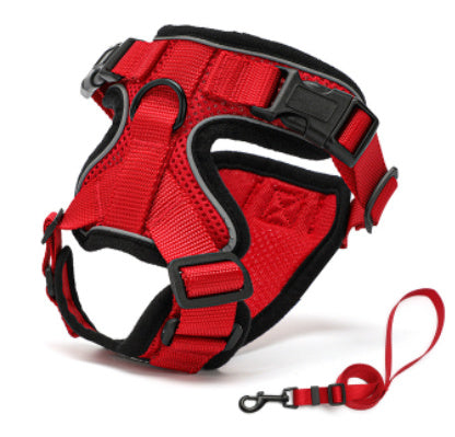 PawProwl Escape-Proof Cat Harness & Leash Set - Breathable Mesh Walking Harness for Cats