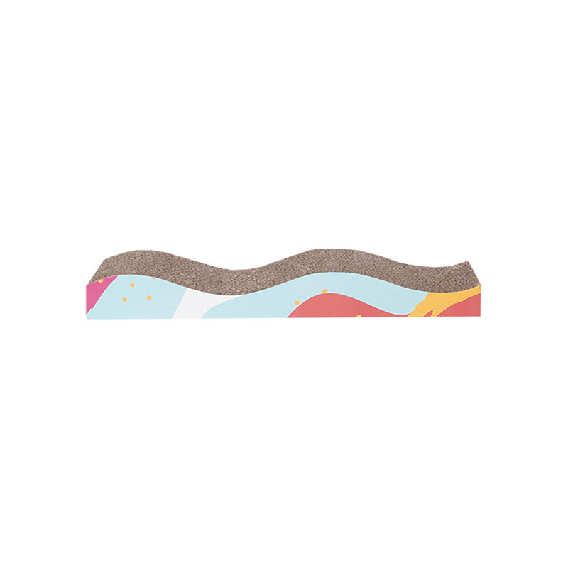 Premium Corrugated Cat Scratching Boards - Colorful Designer Collection