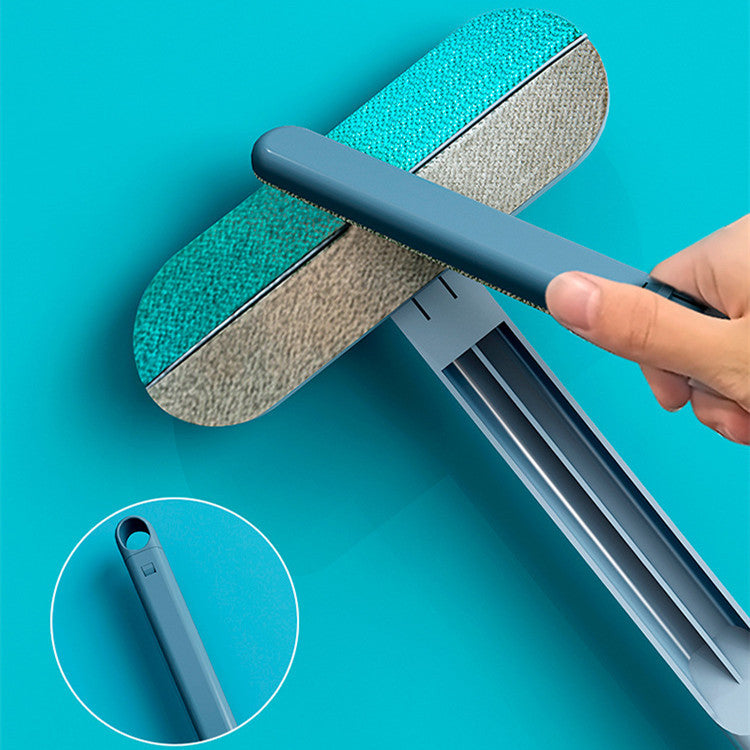 Pet Hair Remover & Lint Brush - 4-in-1 Multifunctional Cleaning Tool for Furniture, Clothes & Windows
